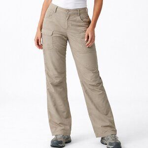 North Face Convertable Hiking Pants Women's Size 10 Tan